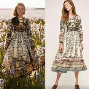 Anthropologie Bhanuni By Jyoti Far Fields Dress